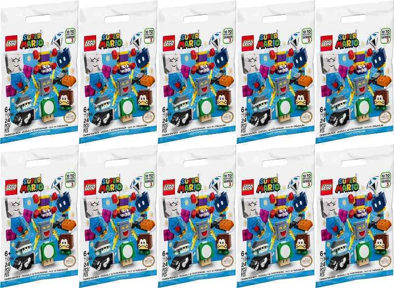 Character, Super Mario, Series 3 (Complete Series of 10 Complete Character Sets)
