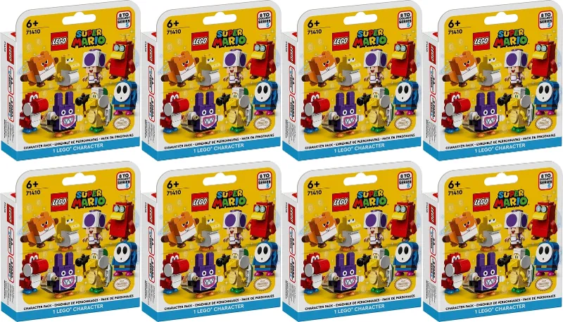 Character, Super Mario, Series 5 (Complete Series of 8 Complete Character Sets)