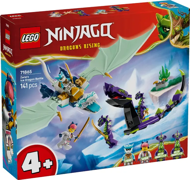 Zane's Ice Dragon Battle