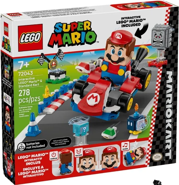 Interactive LEGO Mario & Standard Kart