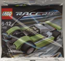 Lime / Black Racer polybag