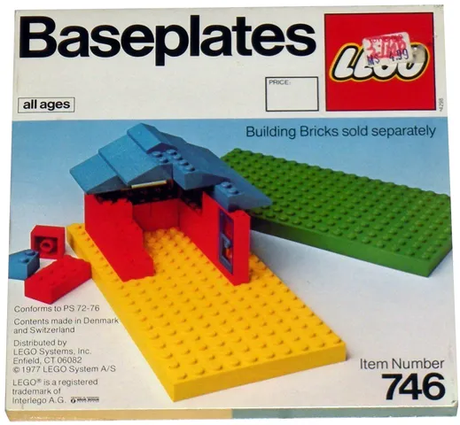 Baseplates, Green and Yellow