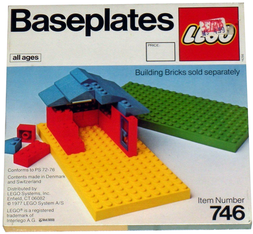 Baseplates, Green and Yellow