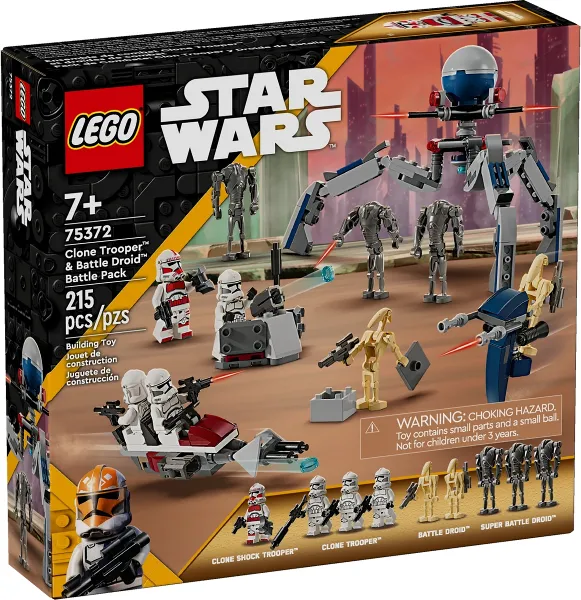 Clone Trooper & Battle Droid Battle Pack