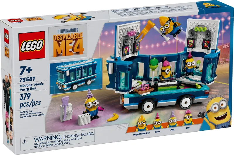 Minions' Music Party Bus