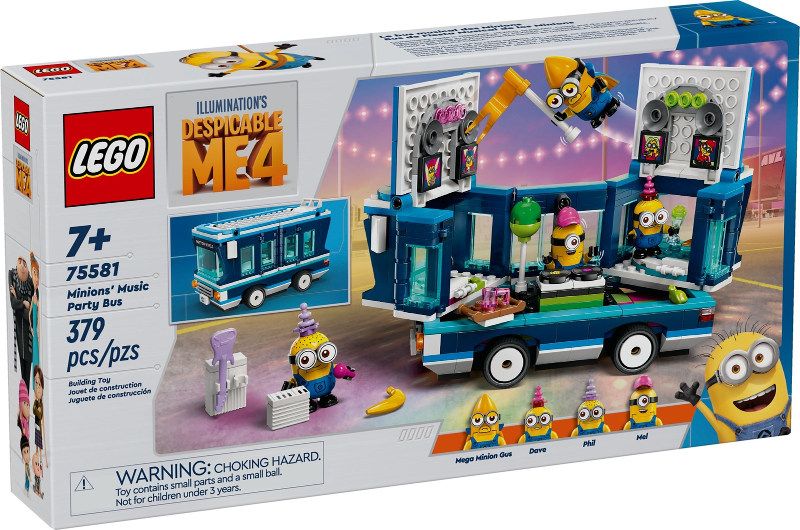 Minions' Music Party Bus
