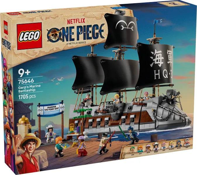 Garp's Marine Battleship