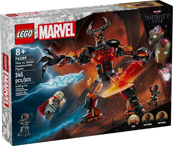 Thor vs. Surtur Construction Figure