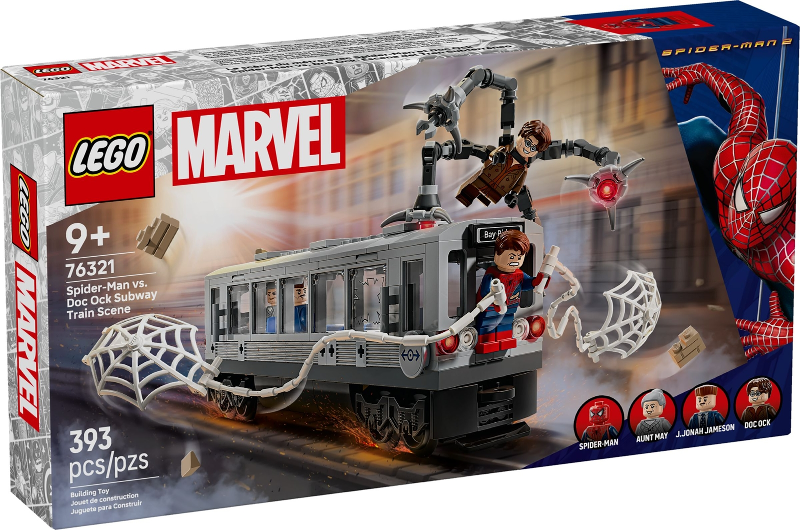 Spider-Man vs. Doc Ock Subway Train Scene