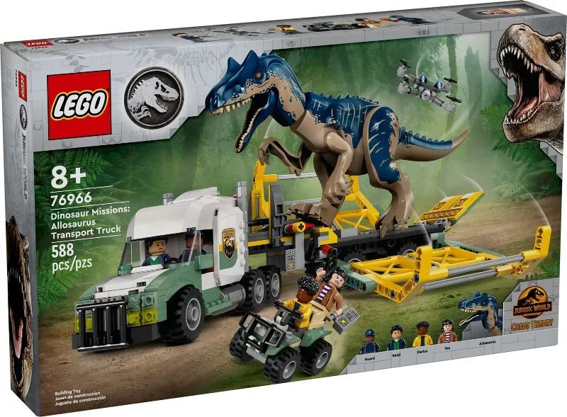Dinosaur Missions: Allosaurus Transport Truck