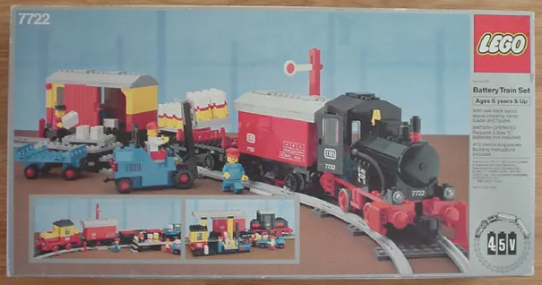 Steam Cargo Train, battery