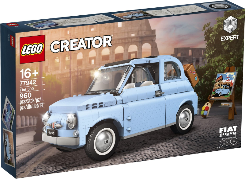 Fiat 500 {Bright Light Blue Edition}