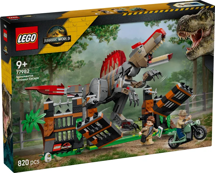 Spinosaurus Dinosaur Escape
