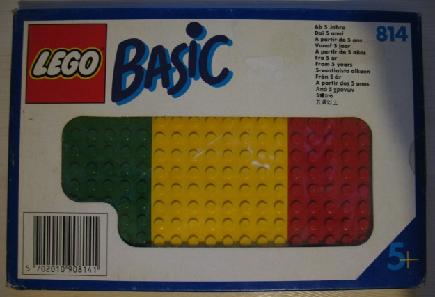 Baseplates, Green, Red and Yellow