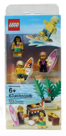 Minifigure Beach Accessory Pack blister pack