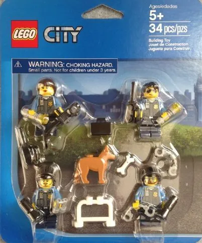 City Police Accessory Set blister pack