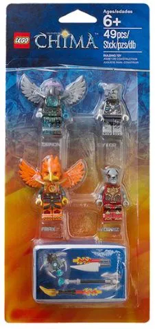 Fire and Ice Minifigure Accessory Set blister pack