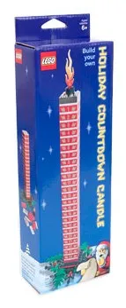 Build your own Holiday Countdown Candle