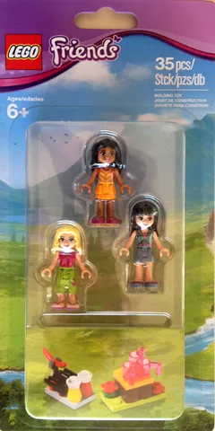 Friends Mini-doll Campsite Set blister pack