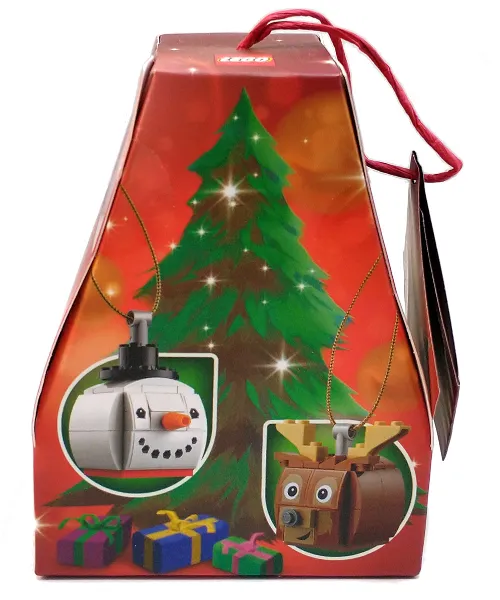 Snowman and Reindeer Ornament