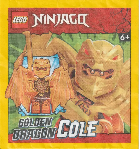 Golden Dragon Cole paper bag