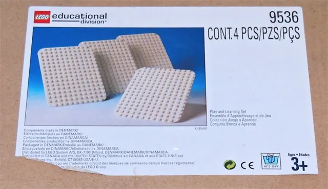 White Duplo Baseplates