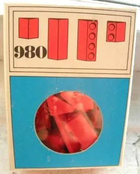 23 sloping bricks, including roof peak bricks, Red