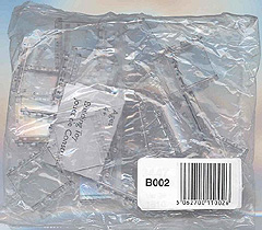 1 x 4 x 3 Train Window Clear