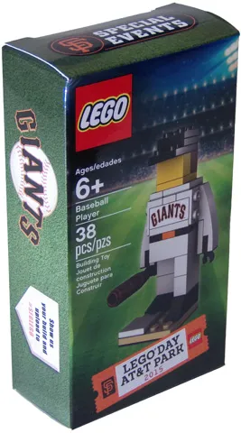 Baseball Player LEGO Day AT&T Park 2015