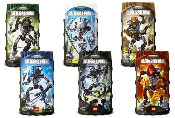 Toa Hordika Deluxe Collection (8736, 8737, 8738, 8739, 8740, 8741)