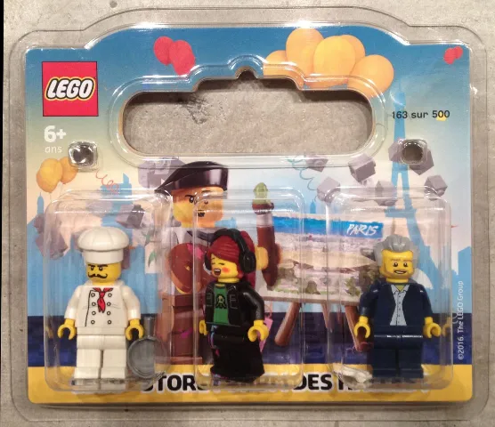 LEGO Store Grand Opening Exclusive Set, Forum des Halles, Paris, France blister pack
