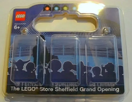 LEGO Store Grand Opening Exclusive Set, Sheffield, England blister pack