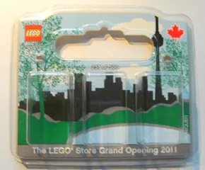 LEGO Store Grand Opening Exclusive Set, Fairview Mall, Toronto, ON, Canada blister pack
