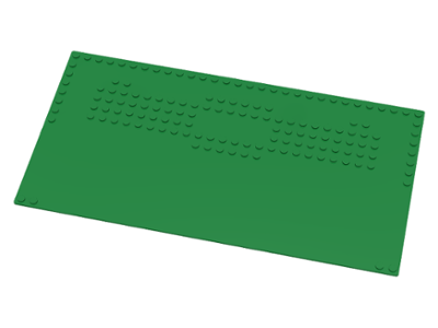 Baseplate 16 x 30 with Set 080 Yellow House Stud Pattern