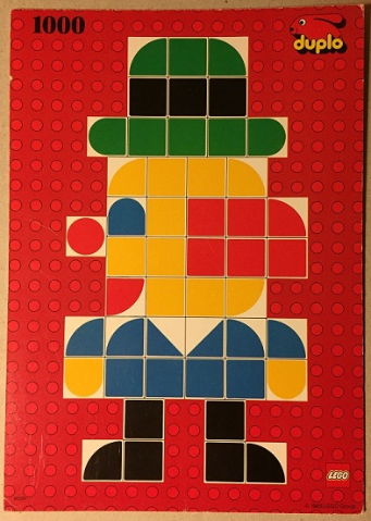 Paper Duplo Mosaic Card #2 from Set 1000