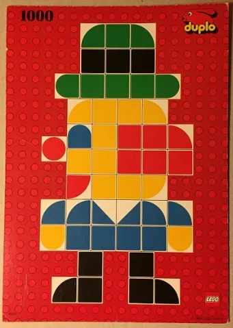 Paper Duplo Mosaic Card #2 from Set 1000
