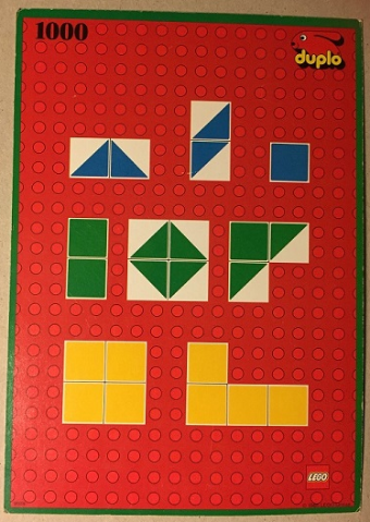 Paper Duplo Mosaic Card #6 from Set 1000