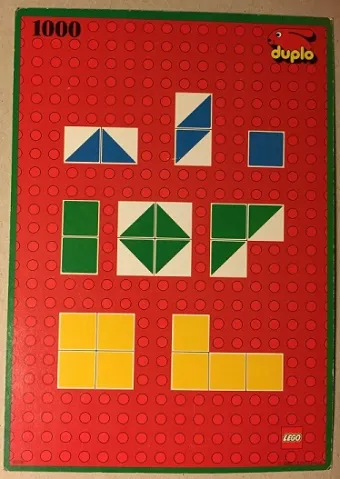 Paper Duplo Mosaic Card #6 from Set 1000