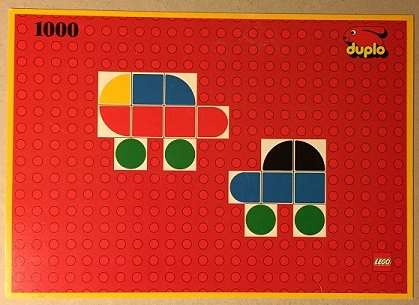Paper Duplo Mosaic Card #7 from Set 1000