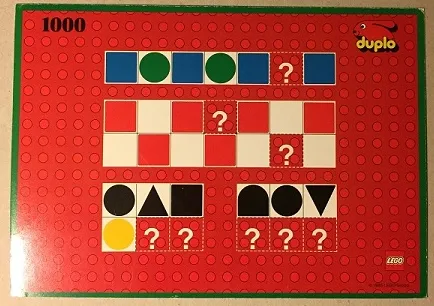 Paper Duplo Mosaic Card #9 from Set 1000