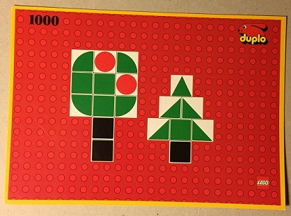 Paper Duplo Mosaic Card #10 from Set 1000