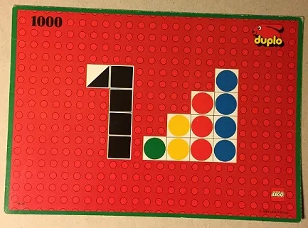 Paper Duplo Mosaic Card #11 from Set 1000
