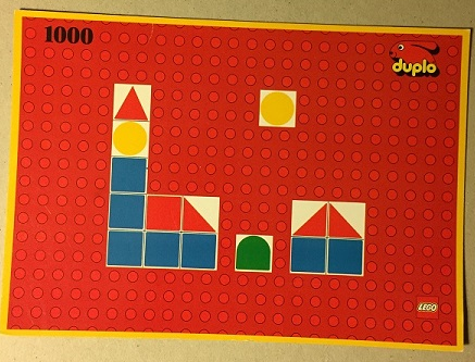 Paper Duplo Mosaic Card #12 from Set 1000