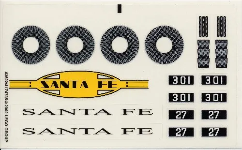 Sticker Sheet for Set 10020 - (43822/4174735)