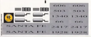 Sticker Sheet for Set 10025 - (45443/4188571)