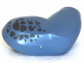 Arm Cave Troll / Goblin King, Right with Fixed Black Pin with Dark Bluish Gray Scales Pattern