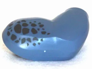 Arm Cave Troll / Goblin King, Right with Fixed Black Pin with Dark Bluish Gray Scales Pattern