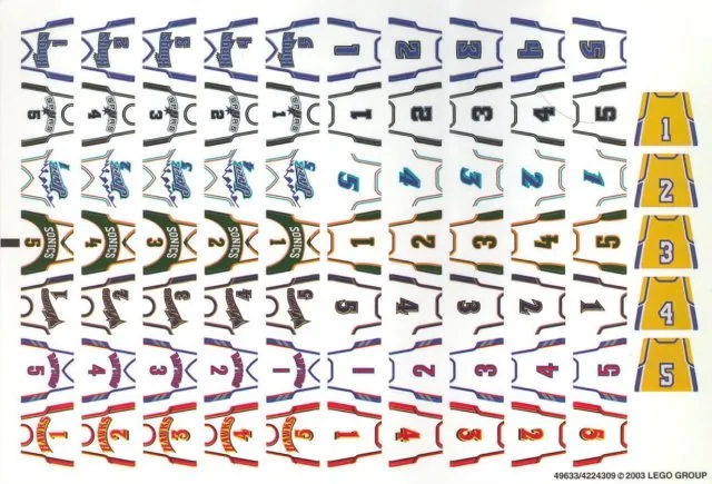 Sticker Sheet for Set 10121, Sheet 2 - (49633/4224309)