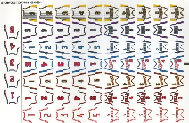 Sticker Sheet for Set 10121, Sheet 3 - (49634/4224310)