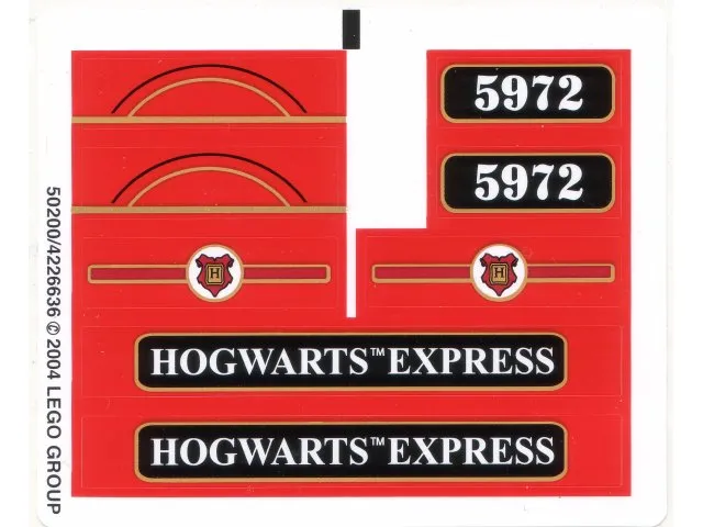 Sticker Sheet for Set 10132 - (50200/4226636)